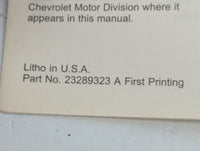 2016 Chevrolet Cruze Limited Owners Manual Book Guide P/N:23289323 A OEM Used Auto Parts - Oemusedautoparts1.com