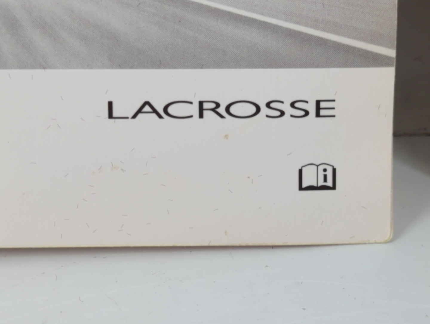 2011 Buick Lacrosse Owners Manual Book Guide P/N:20859621 B OEM Used Auto Parts - Oemusedautoparts1.com