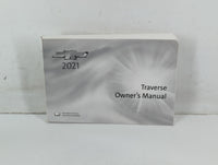 2021 Chevrolet Traverse Owners Manual Book Guide P/N:84415997 A OEM Used Auto Parts - Oemusedautoparts1.com