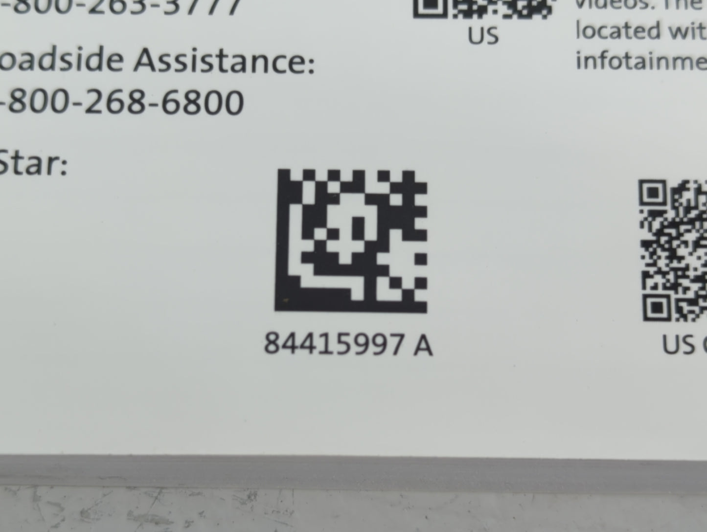 2021 Chevrolet Traverse Owners Manual Book Guide P/N:84415997 A OEM Used Auto Parts - Oemusedautoparts1.com