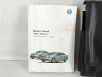 2017 Volkswagen Jetta Owners Manual Book Guide P/N:5C6012723AN OEM Used Auto Parts - Oemusedautoparts1.com
