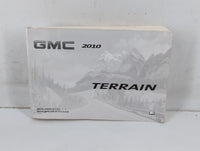2010 Gmc Terrain Owners Manual Book Guide P/N:25798563 A OEM Used Auto Parts - Oemusedautoparts1.com