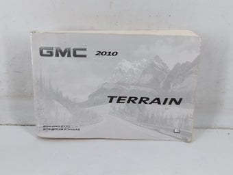compare product 2010 Gmc Terrain Owners Manual Book Guide P/N:25798563 A OEM Used Auto Parts