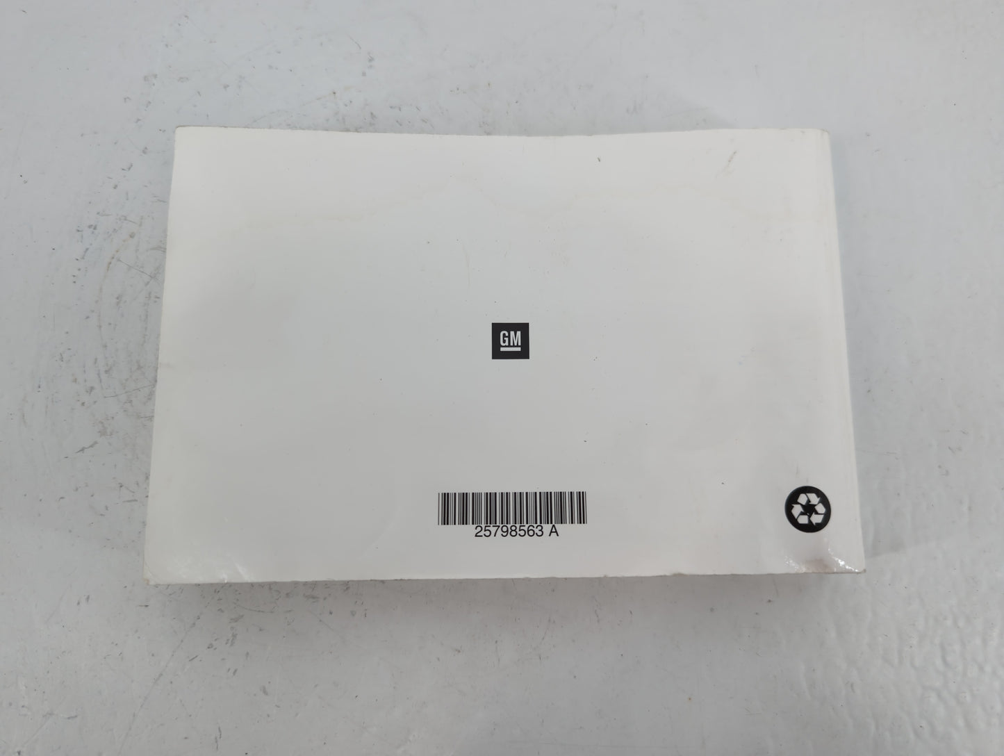 2010 Gmc Terrain Owners Manual Book Guide P/N:25798563 A OEM Used Auto Parts - Oemusedautoparts1.com