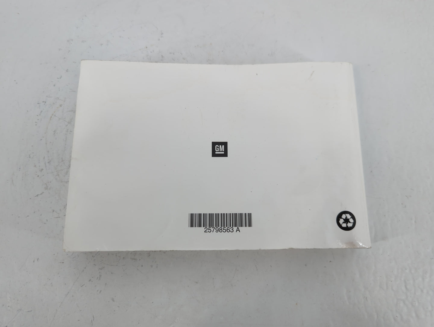 2010 Gmc Terrain Owners Manual Book Guide P/N:25798563 A OEM Used Auto Parts - Oemusedautoparts1.com