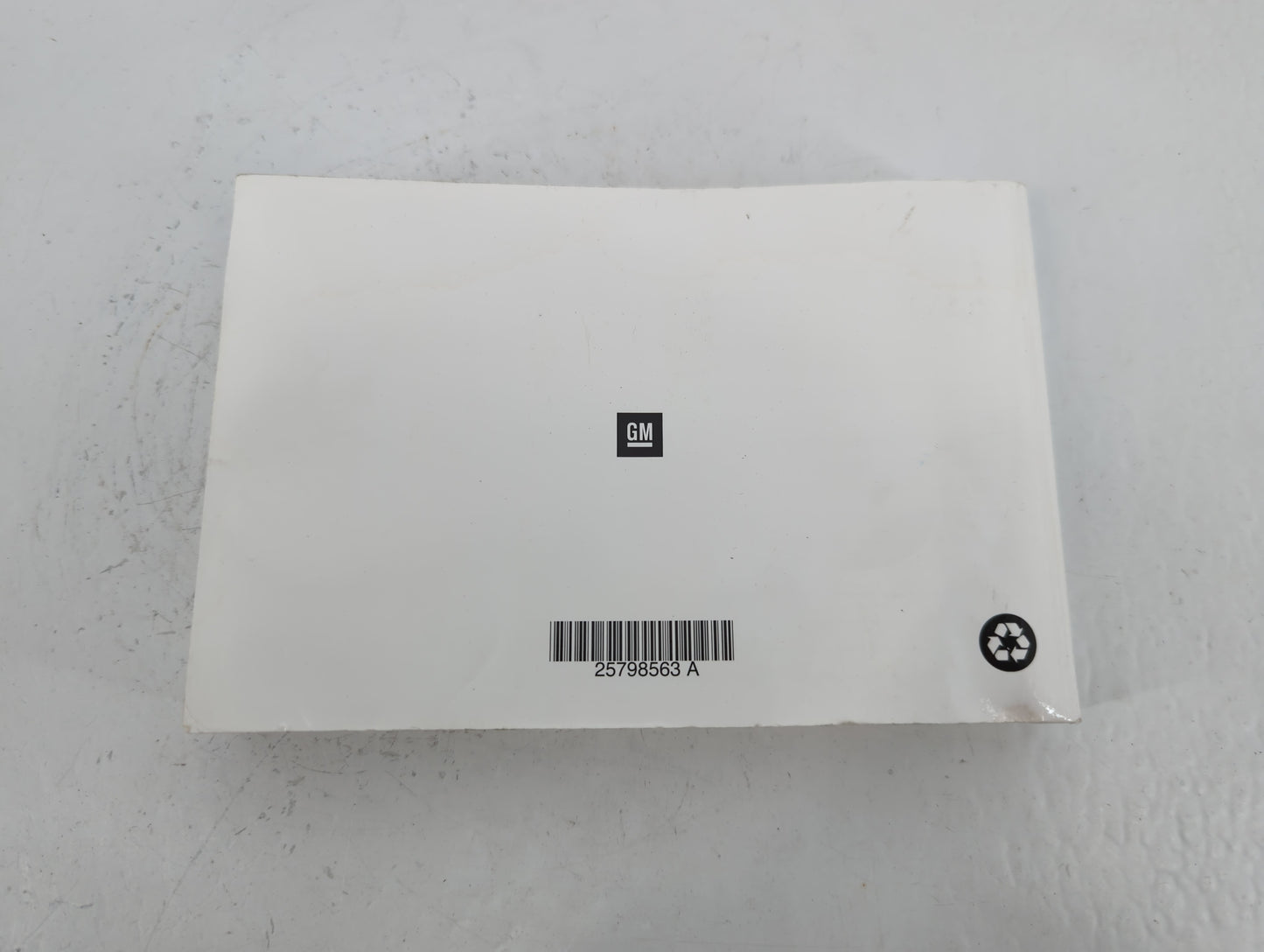 2010 Gmc Terrain Owners Manual Book Guide P/N:25798563 A OEM Used Auto Parts - Oemusedautoparts1.com