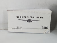2008 Chrysler 300 Owners Manual Book Guide P/N:81-026-0843 OEM Used Auto Parts - Oemusedautoparts1.com