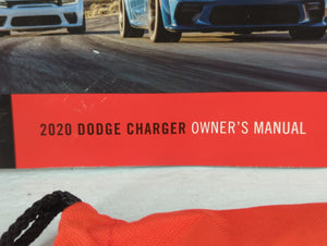 2020 Dodge Charger Owners Manual Book Guide P/N:20-LD-OM-EN-USC OEM Used Auto Parts