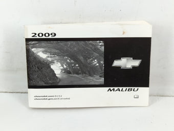 compare product 2009 Chevrolet Malibu Owners Manual Book Guide P/N:15898474 A OEM Used Auto Parts