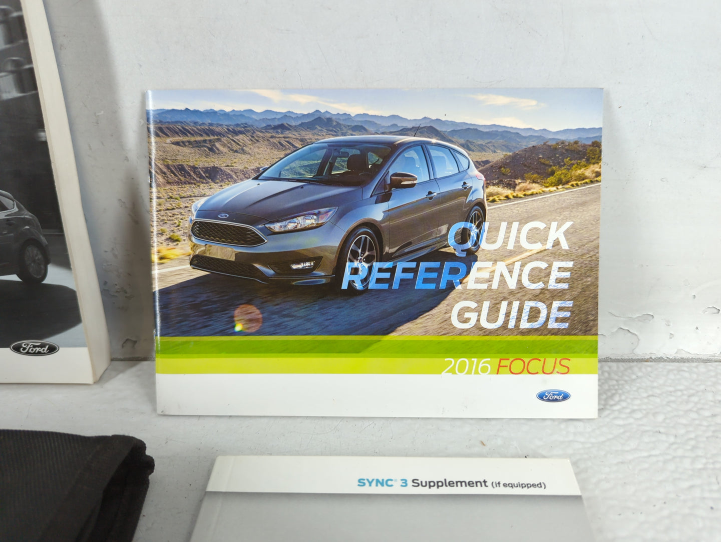 2016 Ford Focus Owners Manual Book Guide P/N:F-650/750 OEM Used Auto Parts - Oemusedautoparts1.com