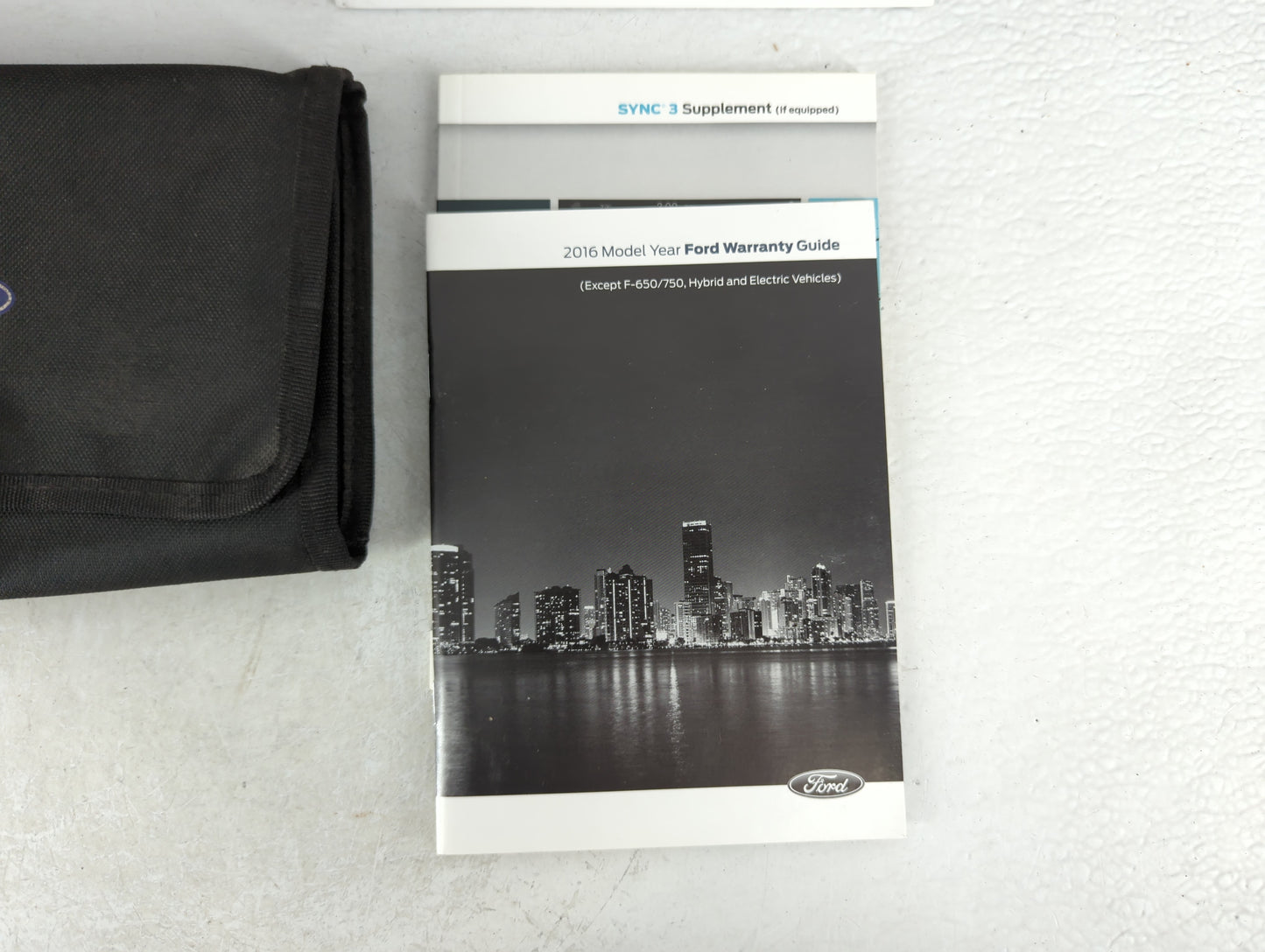 2016 Ford Focus Owners Manual Book Guide P/N:F-650/750 OEM Used Auto Parts - Oemusedautoparts1.com