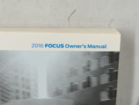 2016 Ford Focus Owners Manual Book Guide P/N:F-650/750 OEM Used Auto Parts - Oemusedautoparts1.com