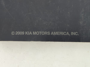 2009 Kia Rondo Owners Manual Book Guide P/N:A1DO-EU98A OEM Used Auto Parts