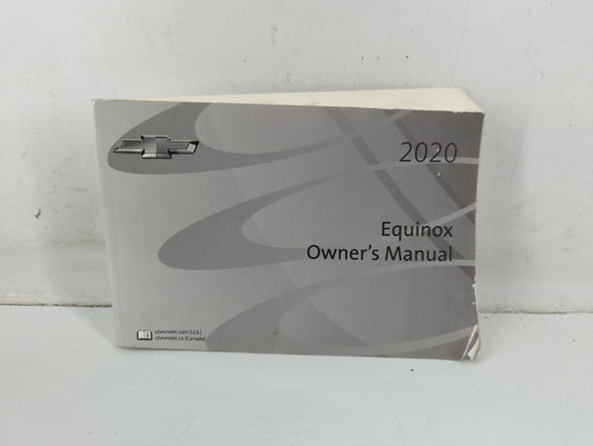 2020 Chevrolet Equinox Owners Manual Book Guide P/N:84314745 A OEM Used Auto Parts - Oemusedautoparts1.com