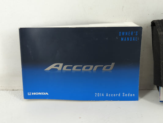 2014 Honda Accord Owners Manual Book Guide P/N:00X31-T2A-6100 31T2A610 OEM Used Auto Parts