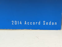 2014 Honda Accord Owners Manual Book Guide P/N:00X31-T2A-6100 31T2A610 OEM Used Auto Parts - Oemusedautoparts1.com