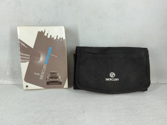 2008 Mercury Mariner Owners Manual Book Guide P/N:8E6J 19A321 AC OEM Used Auto Parts - Oemusedautoparts1.com