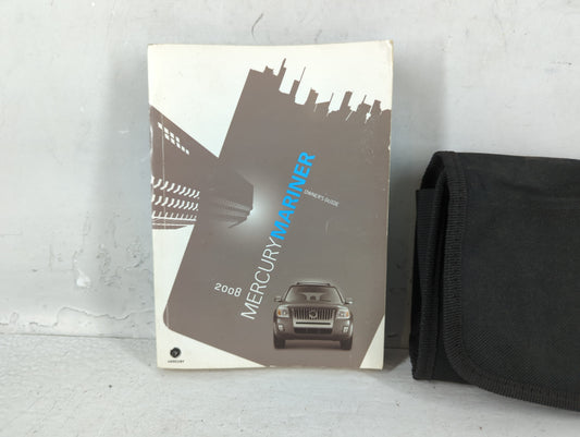 2008 Mercury Mariner Owners Manual Book Guide P/N:8E6J 19A321 AC OEM Used Auto Parts