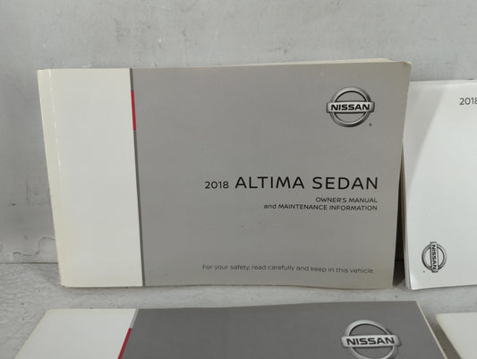 2018 Nissan Altima Owners Manual Book Guide P/N:OM18EA 0L33U1 OEM Used Auto Parts