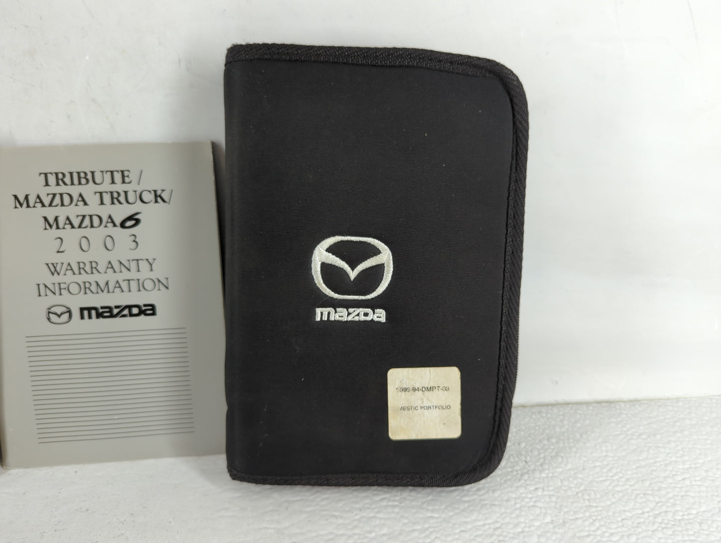 2003 Mazda Tribute Owners Manual Book Guide P/N:9999-95-014C-03 OEM Used Auto Parts - Oemusedautoparts1.com