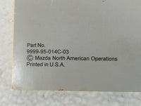 2003 Mazda Tribute Owners Manual Book Guide P/N:9999-95-014C-03 OEM Used Auto Parts - Oemusedautoparts1.com
