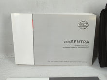 2020 Nissan Sentra Owners Manual Book Guide OEM Used Auto Parts