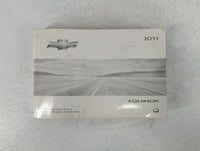 2011 Chevrolet Equinox Owners Manual Book Guide P/N:20781752 A OEM Used Auto Parts - Oemusedautoparts1.com