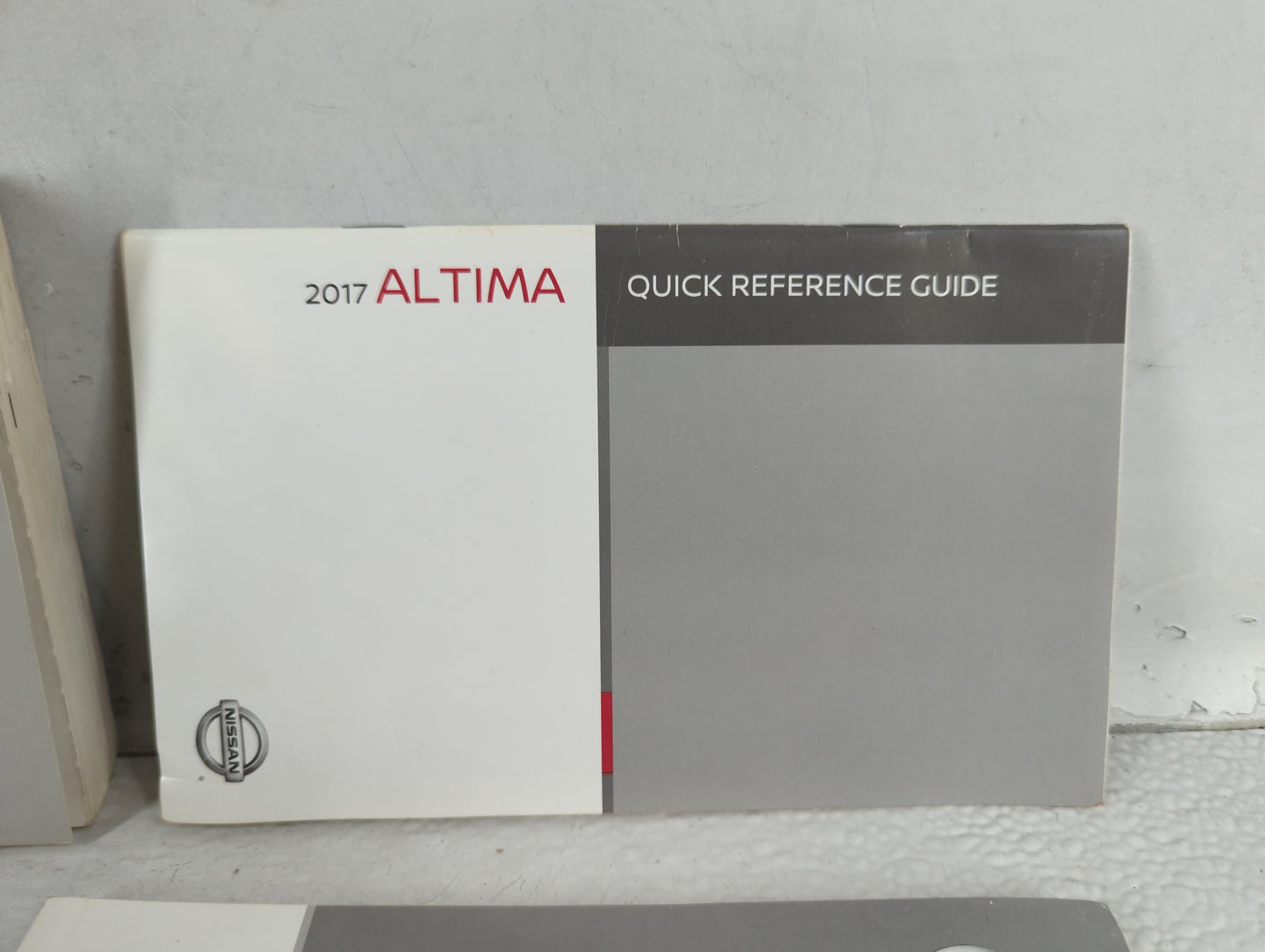 2017 Nissan Altima Owners Manual Book Guide OEM Used Auto Parts - Oemusedautoparts1.com
