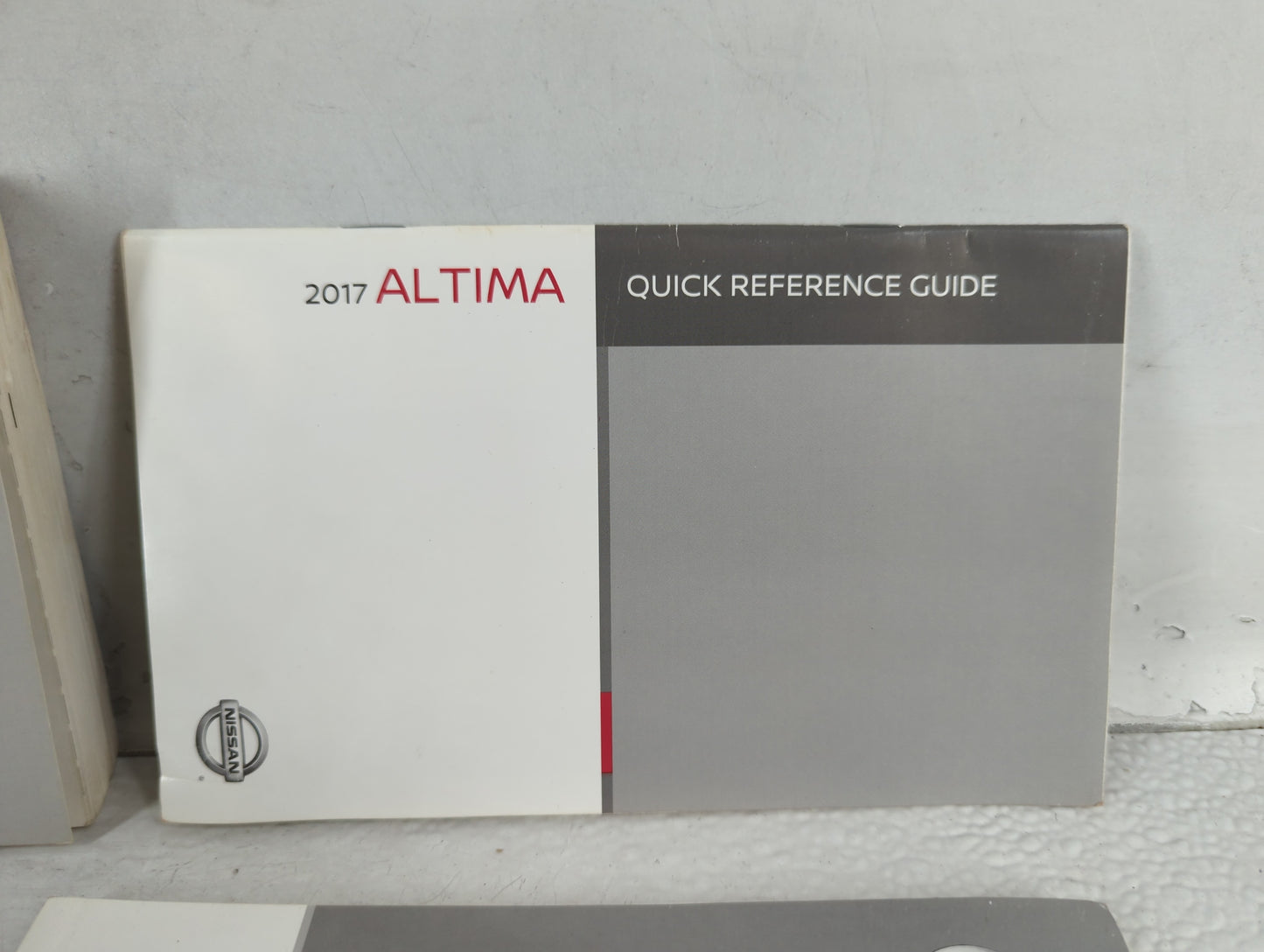 2017 Nissan Altima Owners Manual Book Guide OEM Used Auto Parts - Oemusedautoparts1.com
