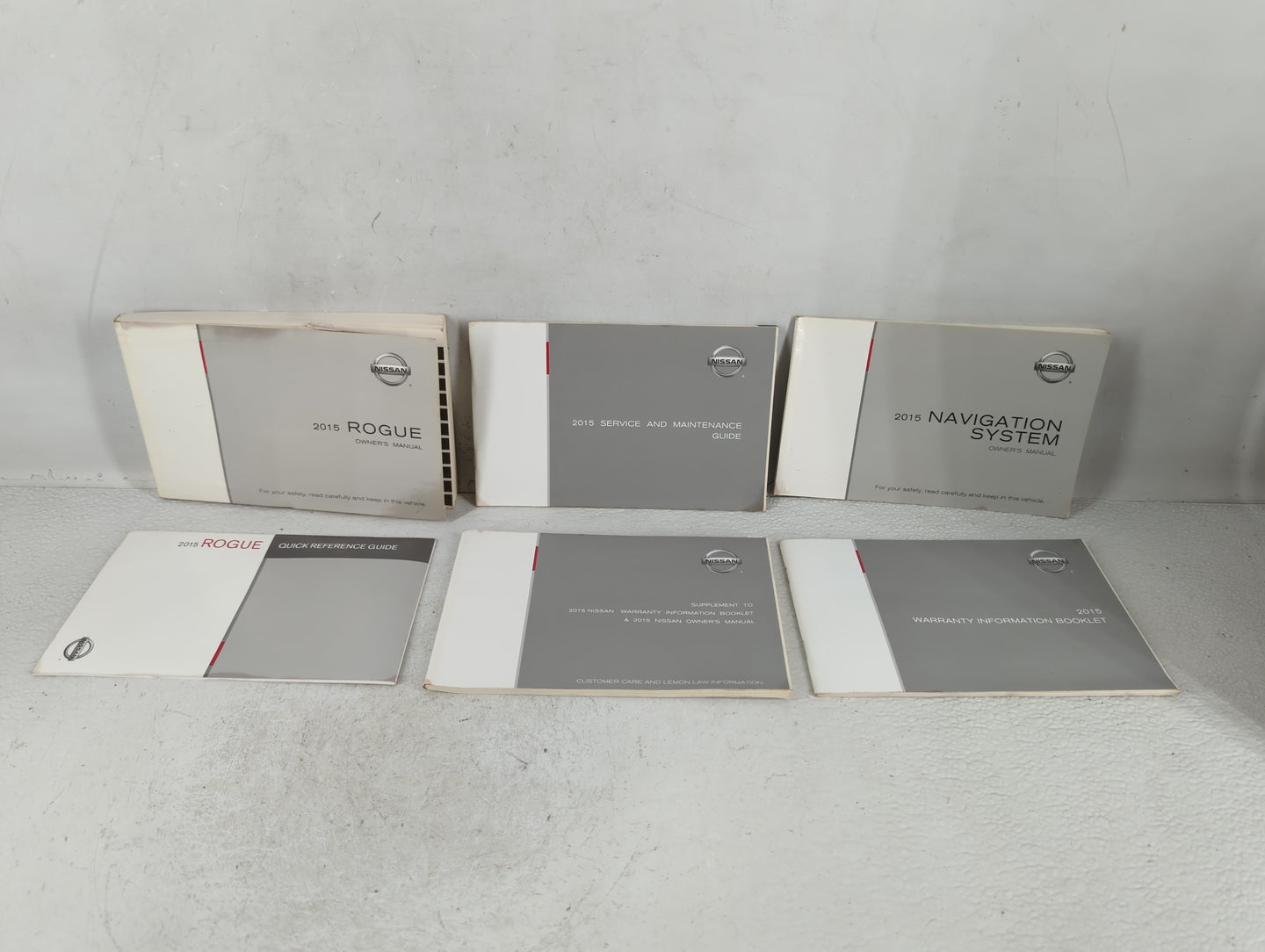 2015 Nissan Rogue Owners Manual Book Guide OEM Used Auto Parts - Oemusedautoparts1.com