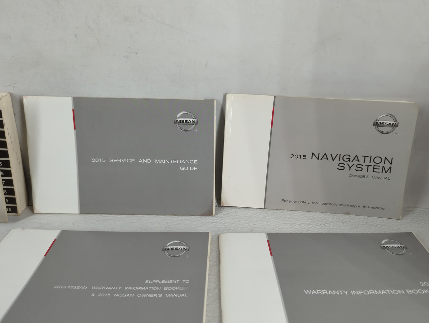 2015 Nissan Rogue Owners Manual Book Guide OEM Used Auto Parts - Oemusedautoparts1.com