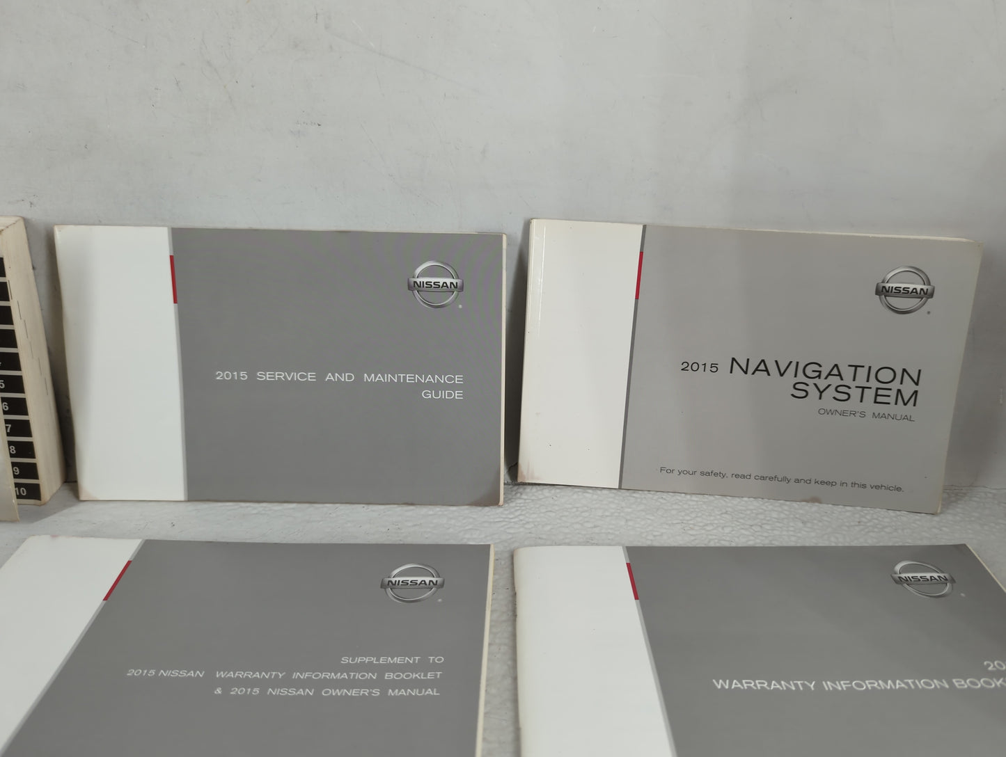 2015 Nissan Rogue Owners Manual Book Guide OEM Used Auto Parts - Oemusedautoparts1.com