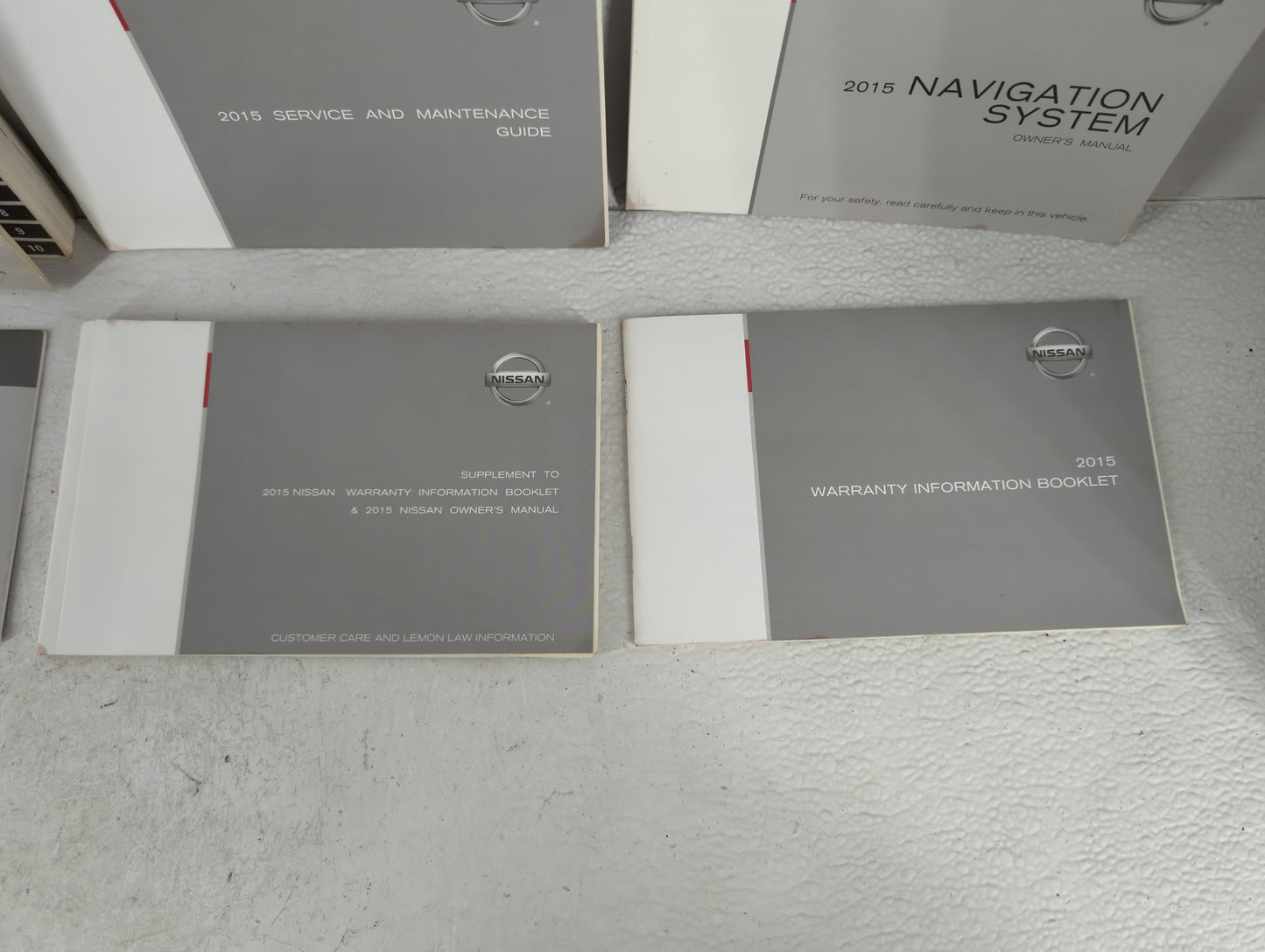 2015 Nissan Rogue Owners Manual Book Guide OEM Used Auto Parts - Oemusedautoparts1.com