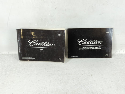 2010 Cadillac Srx Owners Manual Book Guide P/N:25823383 A OEM Used Auto Parts - Oemusedautoparts1.com