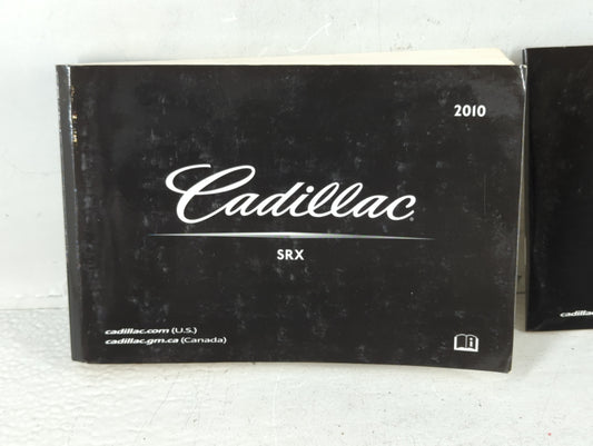 2010 Cadillac Srx Owners Manual Book Guide P/N:25823383 A OEM Used Auto Parts