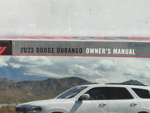 2023 Dodge Durango Owners Manual Book Guide P/N:68602231AB OEM Used Auto Parts