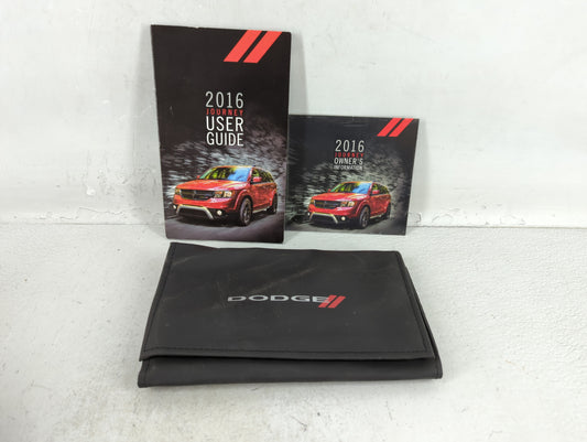 2016 Dodge Journey Owners Manual Book Guide P/N:16JC49-926-AA OEM Used Auto Parts - Oemusedautoparts1.com