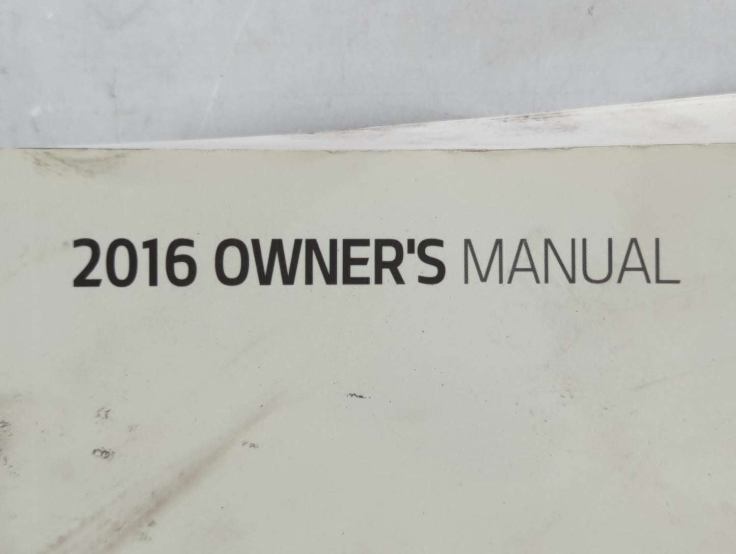 2016 Kia Sportage Owners Manual Book Guide P/N:G3WO-EU57D OEM Used Auto Parts - Oemusedautoparts1.com