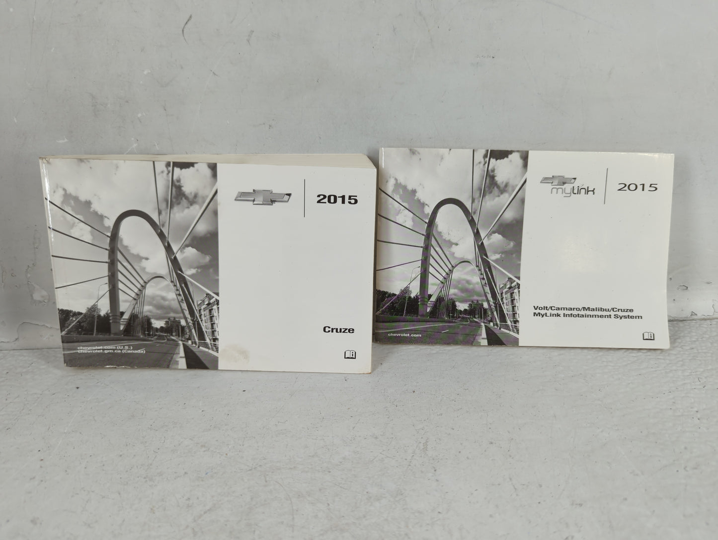 2015 Chevrolet Cruze Owners Manual Book Guide P/N:22951277 B OEM Used Auto Parts - Oemusedautoparts1.com