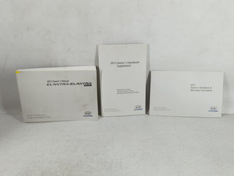 compare product 2015 Hyundai Elantra Owners Manual Book Guide OEM Used Auto Parts