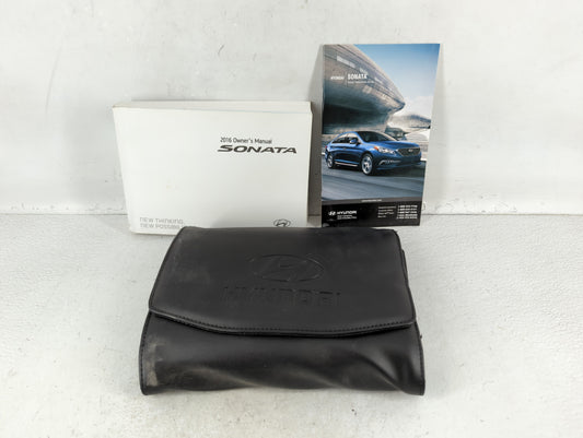 2016 Hyundai Sonata Owners Manual Book Guide P/N:GC10-EU59A OEM Used Auto Parts - Oemusedautoparts1.com