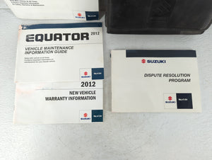 2012 Suzuki Equator Owners Manual Book Guide P/N:99011-82Z03-03E OEM Used Auto Parts