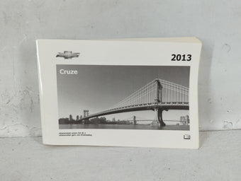 compare product 2013 Chevrolet Cruze Owners Manual Book Guide P/N:22771025 A OEM Used Auto Parts