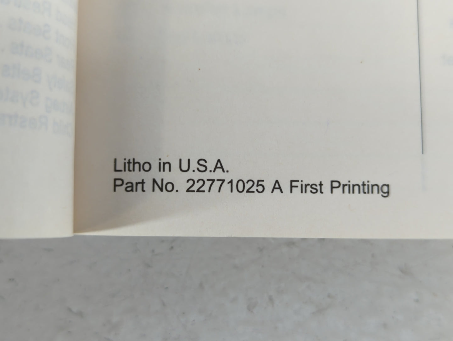 2013 Chevrolet Cruze Owners Manual Book Guide P/N:22771025 A OEM Used Auto Parts - Oemusedautoparts1.com