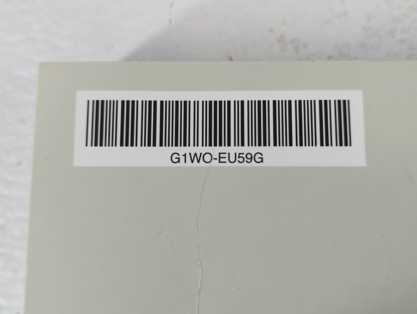 2016 Kia Rio Owners Manual Book Guide P/N:G1WO-EU59G OEM Used Auto Parts - Oemusedautoparts1.com