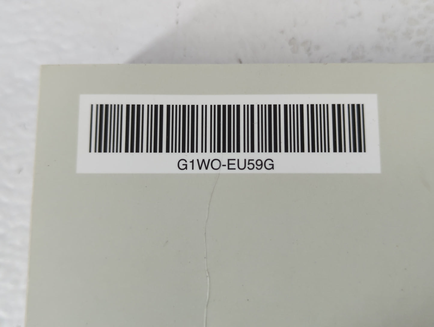 2016 Kia Rio Owners Manual Book Guide P/N:G1WO-EU59G OEM Used Auto Parts - Oemusedautoparts1.com