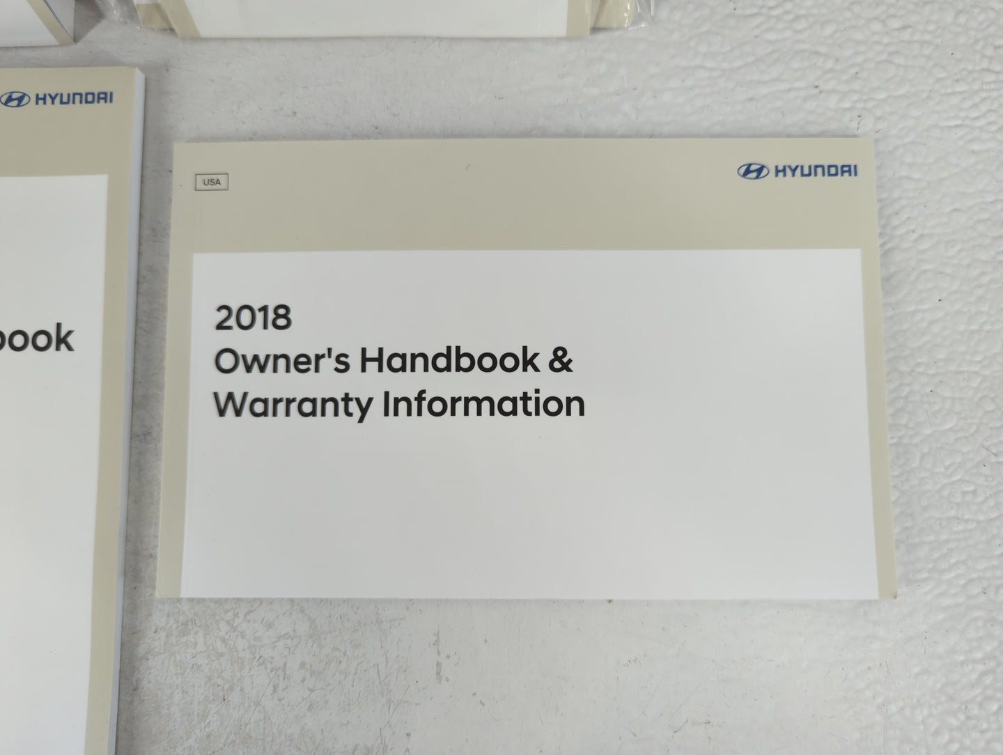 2018 Hyundai Elantra Owners Manual Book Guide OEM Used Auto Parts - Oemusedautoparts1.com