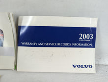 2003 Volvo S80 Owners Manual Book Guide OEM Used Auto Parts