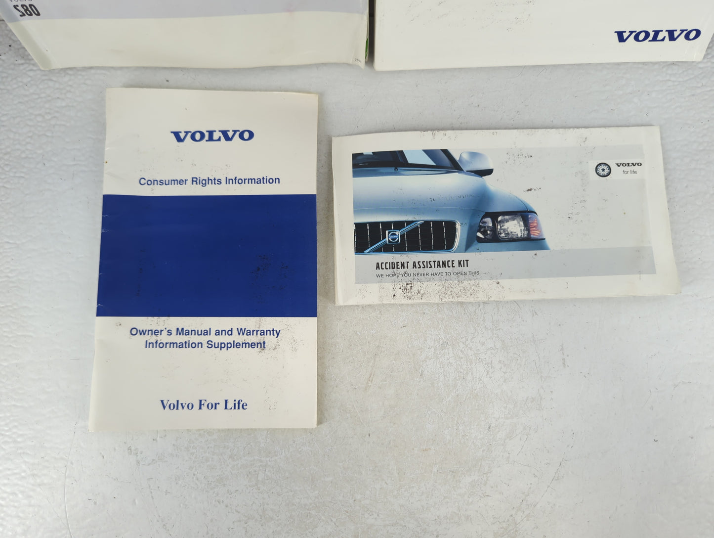 2003 Volvo S80 Owners Manual Book Guide OEM Used Auto Parts - Oemusedautoparts1.com