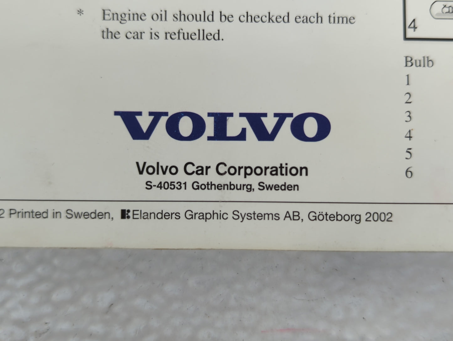 2003 Volvo S80 Owners Manual Book Guide OEM Used Auto Parts - Oemusedautoparts1.com